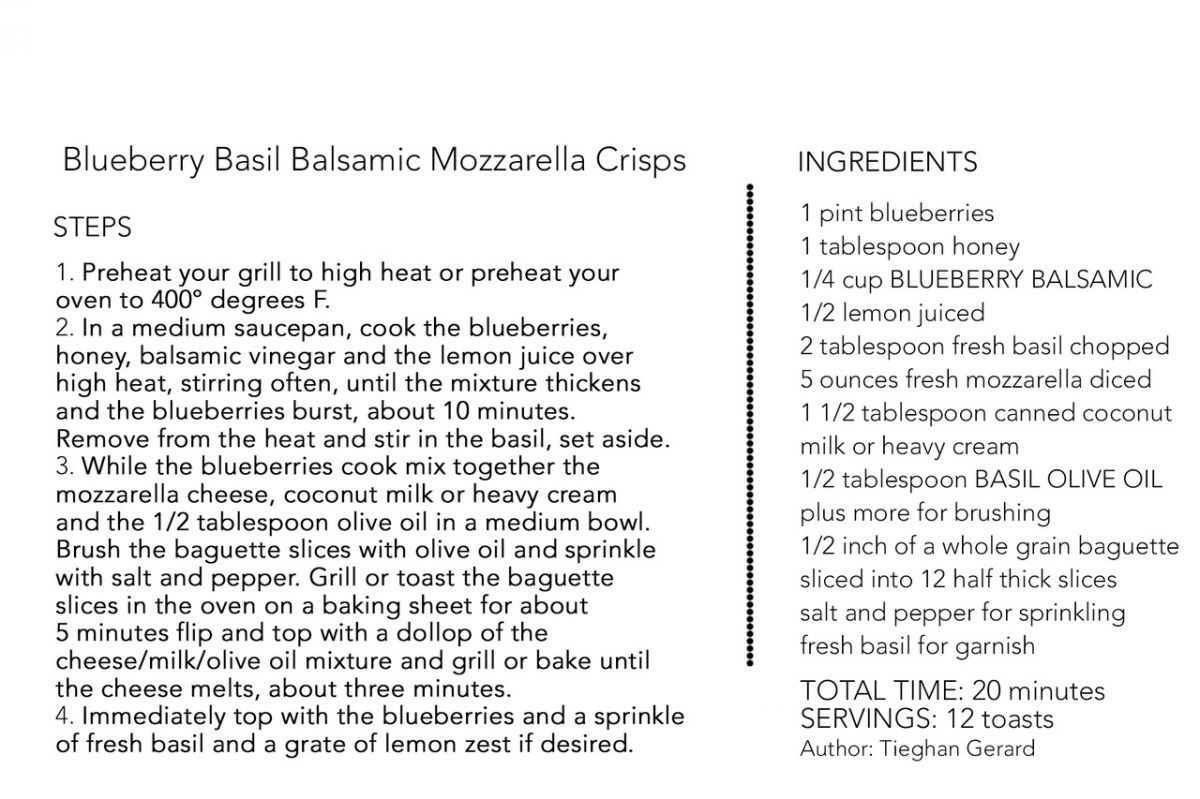 Recipes Nashville Olive Oil Company