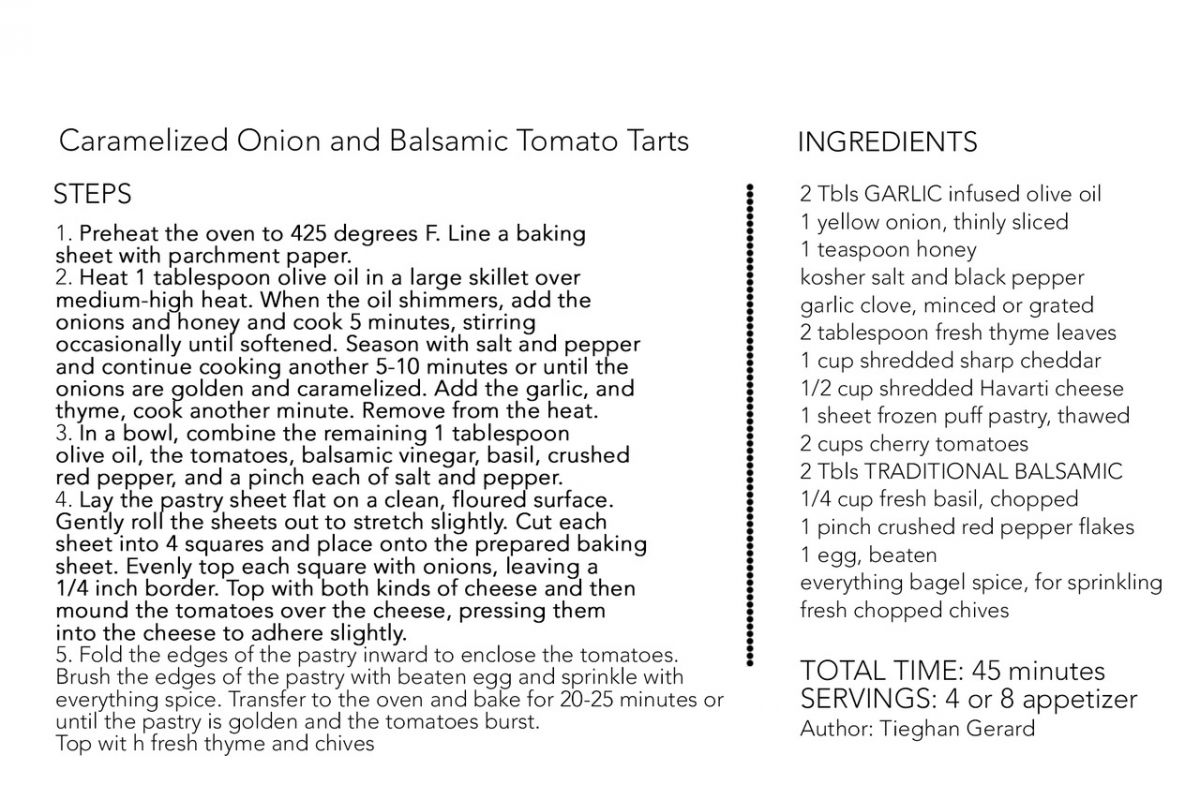 Recipes Nashville Olive Oil Company